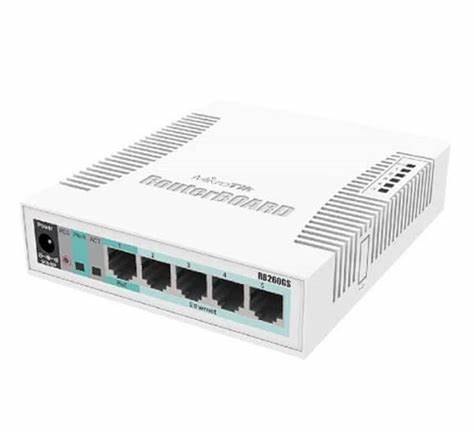 Mikrotik - RB260GSP 5 Gigabit Ethernet Ports and One SFP Cage