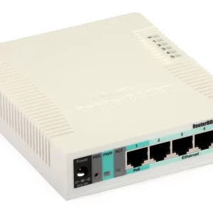 Mikrotik - RB951G-2HnD with 2.4Ghz 1000mW AP, 5xGigabit Ethernet, USB, 600MHz CPU, 128MB RAM