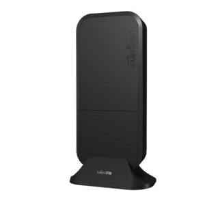 MikroTik RBwAPG-5HacD2HnD-BE-US wAP ac 2 Gigabit Port PoE Dual Band 802.11ac Weatherproof Outdoor Access Point (Black)