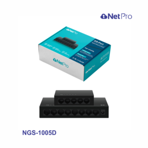 NetPro NGS-1005D 5-Port Full Gigabit Intelligent Ethernet Switch