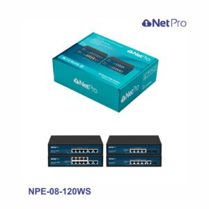 NetPro NPE-08-120WS  10port 10/100 poe unmanaged switch
