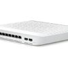 Ubiquiti Enterprise 8Port PoE | 8-Port Managed Layer 3 Multi-Gigabit PoE Switch With 2SFP