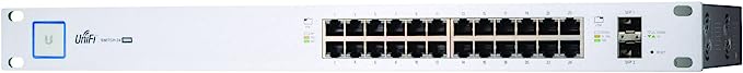 Ubiquiti Networks UniFi Managed PoE+ Gigabit 24 Port Switch with 2SFP PortsUS-24-500W