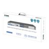 D-LINK DGS-F1210-18PS-E 18-Port Gigabit Smart Managed PoE+ Switch with 16 PoE+ Ports (8 Long Reach 250m)
