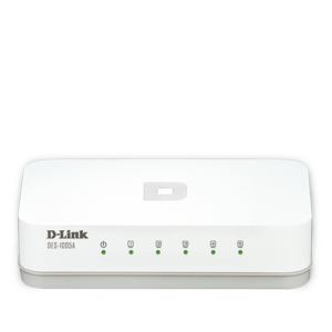 D-LINK DES-1005A 5-Port Fast Ethernet Desktop Switch In Plastic Casing