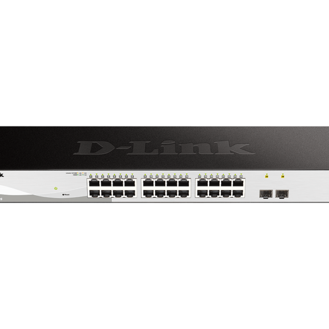 D-LINK DGS-F1210-26PS-E 26-Port Gigabit Smart Managed Switch
