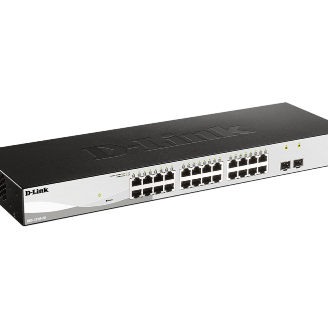 D-LINK DGS-1210-26P 26-Port Gigabit Smart Managed Switch