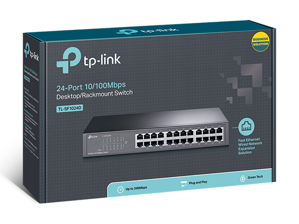 TP-LINK24-port 10/100Mbps Desktop/Rackmount Switch
