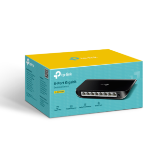 TP-LINK TL-SG1008D 8-Port Gigabit Desktop Switch
