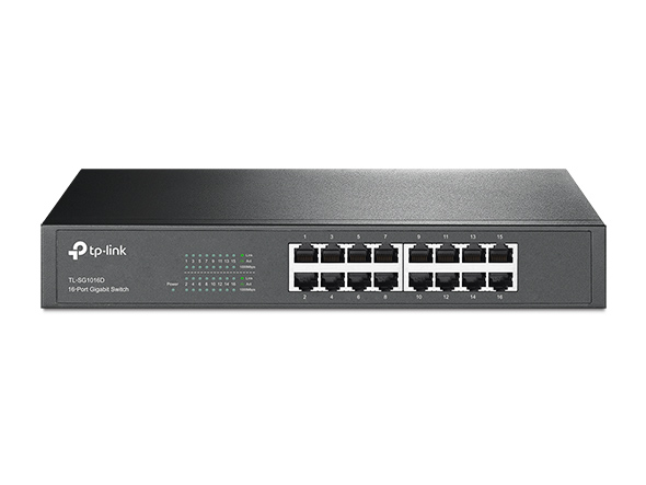 TP-LINK TL-SG1016D 16-Port Gigabit Desktop/Rackmount Switch