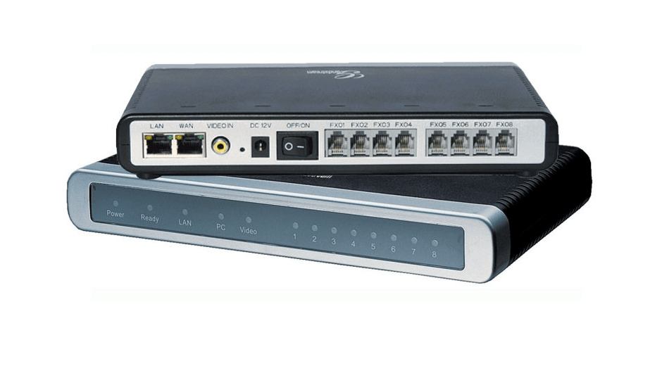 Grandstream GXW4108 Analog FXO IP Gateway – 8 Port