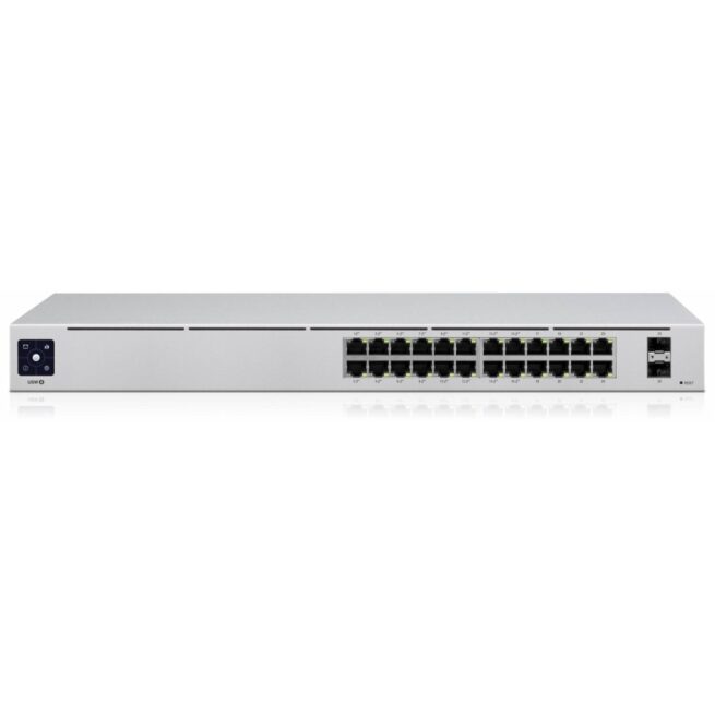 Ubiquiti Networks UniFi USW-24 24-Port Managed Gigabit Managed with 2SFP USW-24