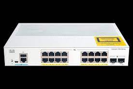 C100016T-2G-L C1000-16T-E-2G-L. 16x 10/100/1000 Ethernet ports, 2x 1G SFP uplinks with external PS