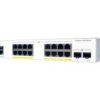 C1000-16P-2G-L C1000-16P-2G-L. 16x 10/100/1000 Ethernet PoE+ ports and 120W PoE budget.