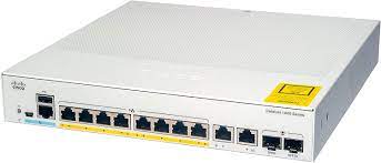 C1000-8FP-2G-L- Cisco Catalyst 1000 Series Switches Detail:	 8x 10/100/1000 Ethernet PoE+ ports and 120W PoE budget, 2x 1G SFP and RJ-45 combo uplinks