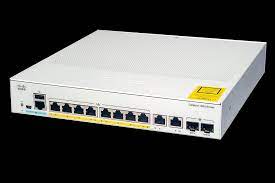 C1000-8P-E-2G-L-Cisco Catalyst 1000 Series Switches Detail:	 8x 10/100/1000 Ethernet PoE+ ports and 67W PoE budget, 2x 1G SFP and RJ-45 combo uplinks, with external PS