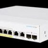 CBS350-8P-E-2G - Cisco Business 350 switch, 8 10/100/1000 PoE+ ports with 67W power budget, 2 Gigabit copper/SFP combo ports