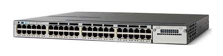 WS-C3750X-48P-L Catalyst 3750-X PoE Switch ; Detail: Cisco Catalyst 3750X-48P Switch Layer 3 - 48 x 10/100/1000 Ethernet PoE+ Ports - LAN Base – Managed.
