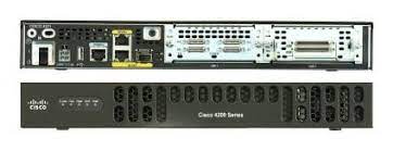 Cisco ISR4221-SEC/K9 Integrated Service Router · 35 Mbps to 75 Mbps encrypted throughput · GE/SFP integrated WAN ports · 8GB flash memory · 1.2-Gbps performance 