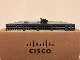 Cisco Catalyst Switch 2960X switch 48 x 10/100/1000 Gigabit PoE Ethernet Ports - 4 x SFP Uplinks - LAN Base Image Cisco® Catalyst® 2960-X ...