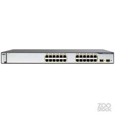Cisco Catalyst 3750X-24T Switch Layer 3 - 24 x 10/100/1000 Ethernet Ports - Data IP Base - Managed - Stackable - Stackwise plus ...