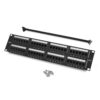 Netpro 48 Port 1U Rackmount Cat 6 unshielded full loaded Patch panel