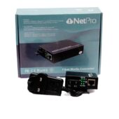 NETPRO SFP to RJ45 Fiber Media Converter, Fiber to Ethernet Converter 10/100/1000Mbps