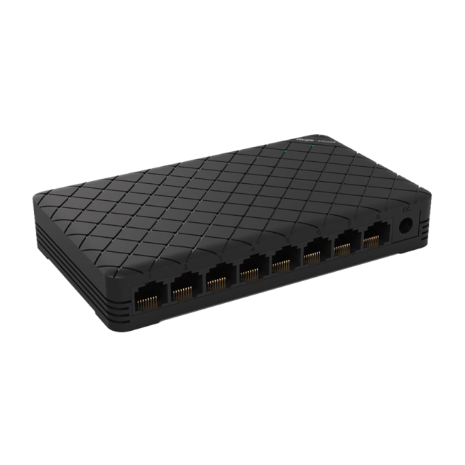 RG-ES08G/05G Series Plastic Case Unmanaged Desktop Switch