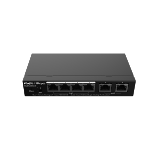 RG-ES206GC-P, 6-Port Gigabit Smart Cloud Managed PoE Switch