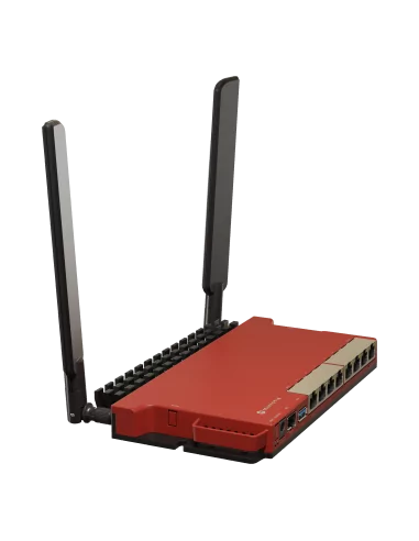 MikroTik L009UiGS-2HaxD-IN Desktop Router with 2.5Gb SFP, 8 x Gigabit Ethernet and 2.4GHz AX Wi-Fi