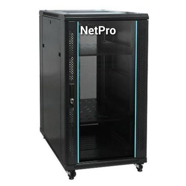 Netpro 27U RACK cabinet, floor standing, ready-to-assemble 600x800