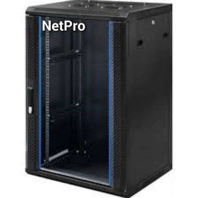 Netpro 18U / 19” RACK cabinet, wall mounted, ready to assemble, 600×600